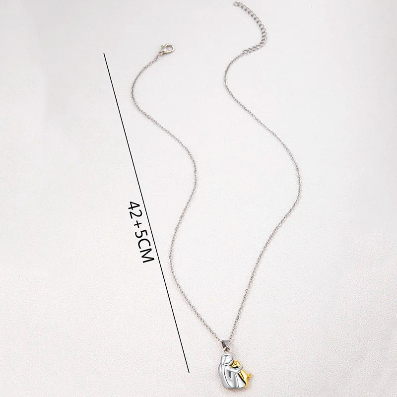 Pawfect Embrace Pendant Necklace