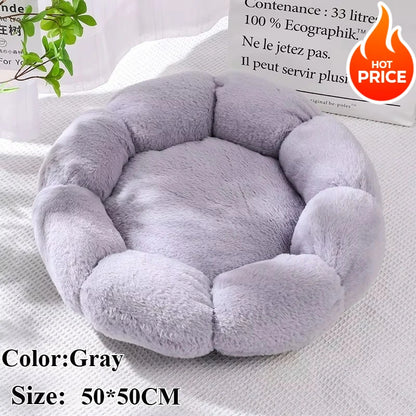 BloomNest Plush Pet Bed