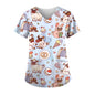 Paw-fessional Prints Scrub Tops