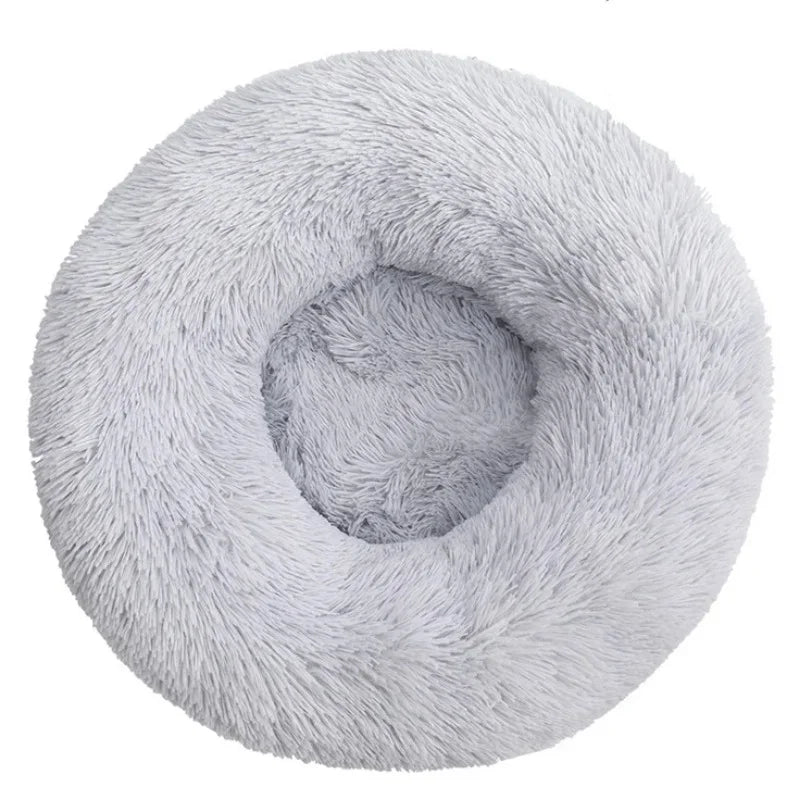 SnuggleNest Luxe Plush Pet Bed