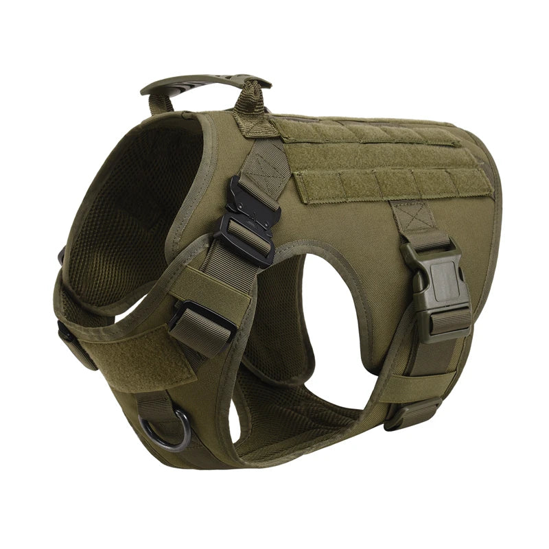 K9 Commando Tactical Dog Harness & Leash Set