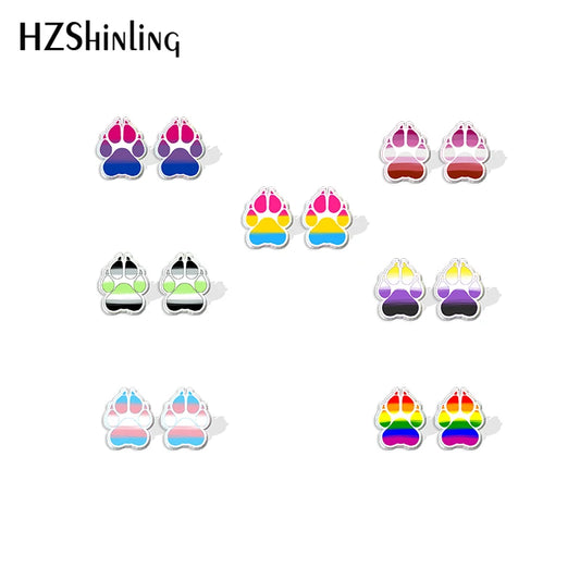 Pawssion Pride Studs