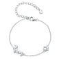 Pawlinks Sterling Silver Charm Bracelet