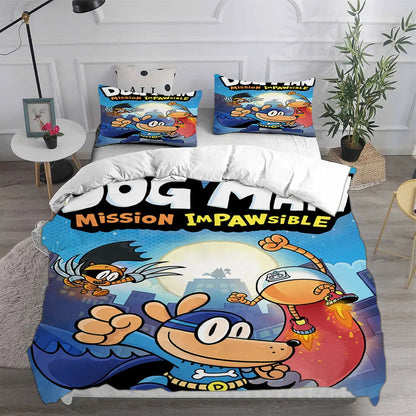 Hero Snooze Squad: Comic-Powered Bedding Set