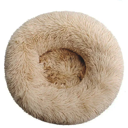 SnuggleNest Luxe Plush Pet Bed