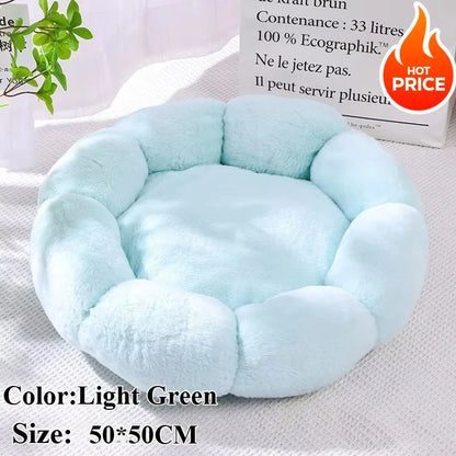BloomNest Plush Pet Bed