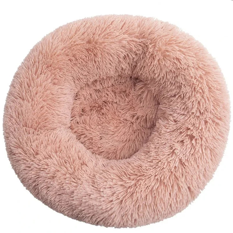 SnuggleNest Luxe Plush Pet Bed