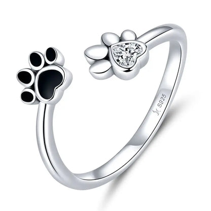 PawPromise 925 Sterling Silver Pet Ring