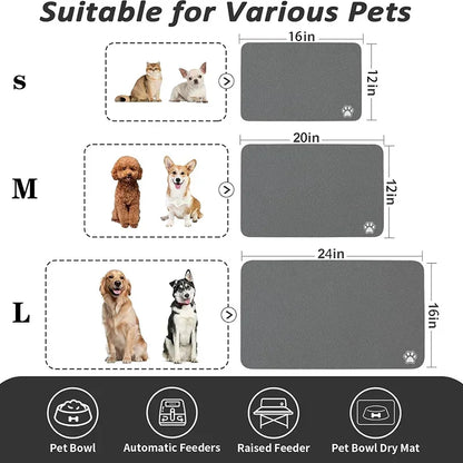 SlurpShieldPet Feeding Mat