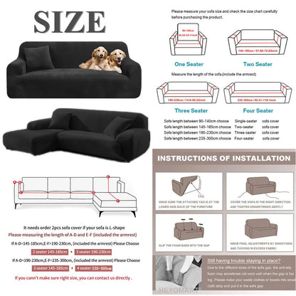 CouchCouture LuxeFit Velvet Slipcovers