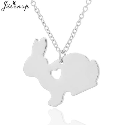 WildCharm Stainless Steel Animal Pendant Necklace