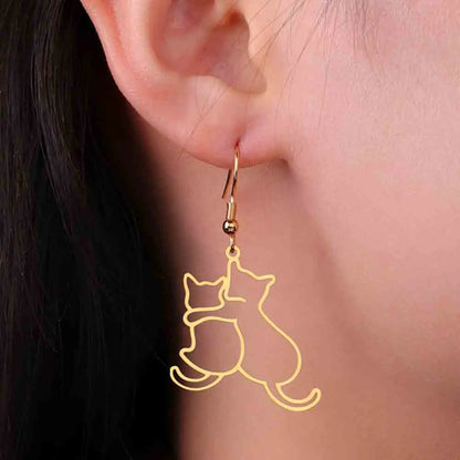 Pawfect Hug Pet Lover Pendant Necklace