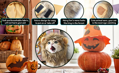Roar & Purr Lion Mane Wig