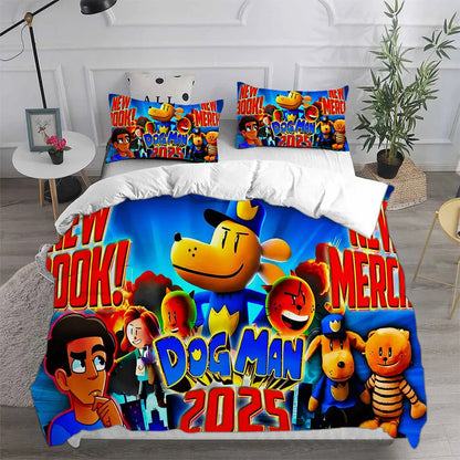 Hero Snooze Squad: Comic-Powered Bedding Set