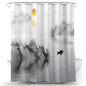 Feathered Florals Shower Curtain