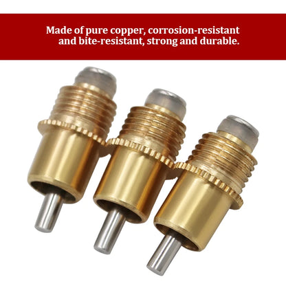 HydraSip Copper Drinker Set – 4-Pack Animal Water Nipples