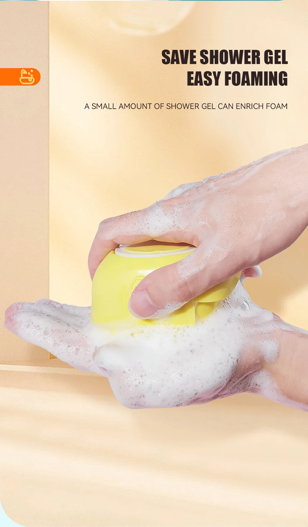 BubblyPaws Bath Brush