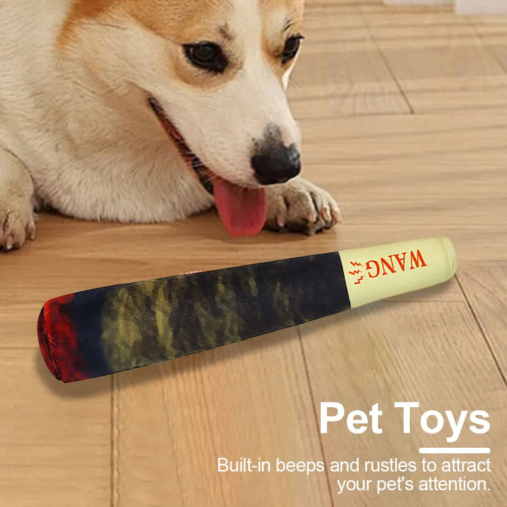 Puff ‘n’ Play Stuffed Dog Toy