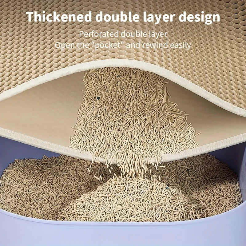 The Purrfect Catch Litter Mat