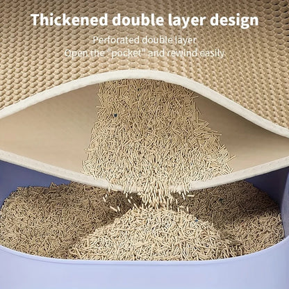 The Purrfect Catch Litter Mat
