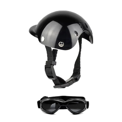 PawGear Moto Pup Helmet & Shades Set