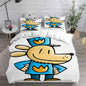 Hero Snooze Squad: Comic-Powered Bedding Set