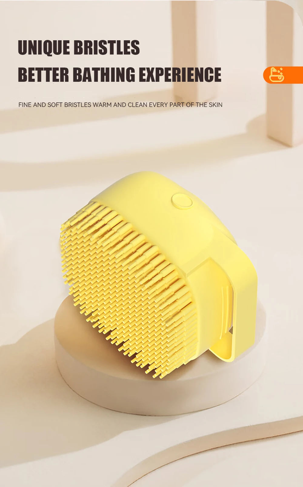 BubblyPaws Bath Brush