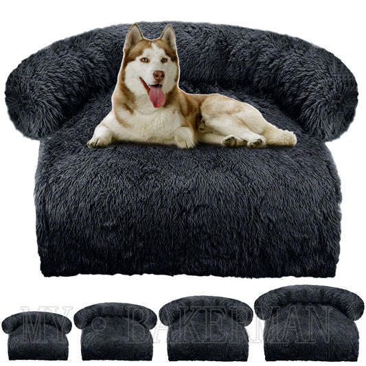 PawHaven Plush Sofa Nest