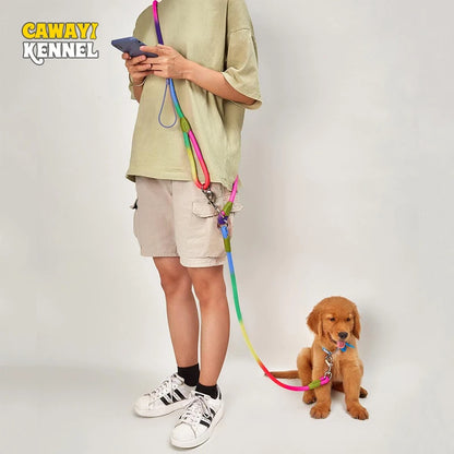 ZoomPup Reflective Hands-Free Dog Leash