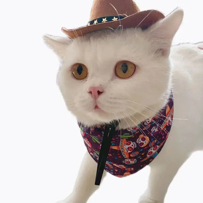YeePaw Pet Cowboy Hat