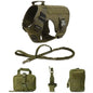 K9 Commando Tactical Dog Harness & Leash Set