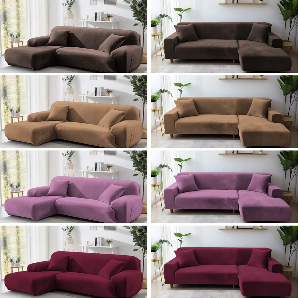 CouchCouture LuxeFit Velvet Slipcovers
