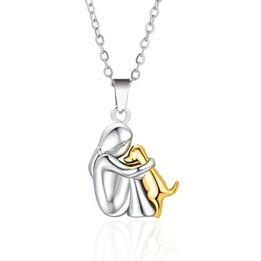 Pawfect Embrace Pendant Necklace