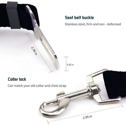 Sit, Stay & Buckle Pet Car Safety Belt