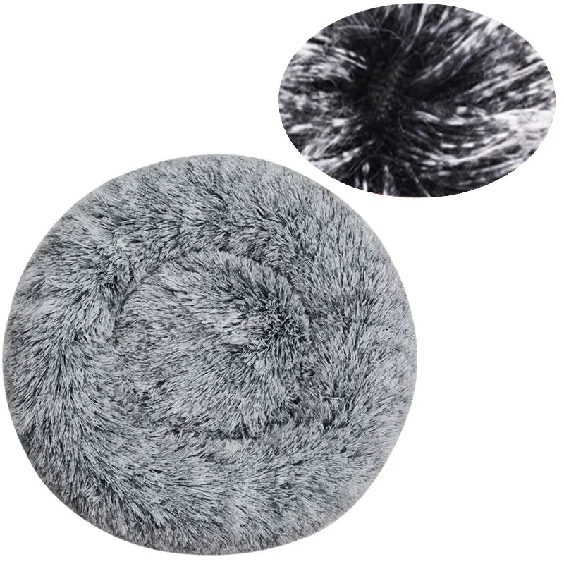 SnuggleNest Luxe Plush Pet Bed