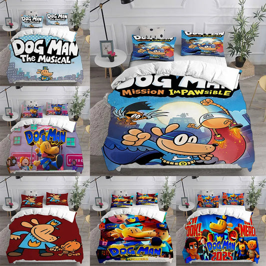 Hero Snooze Squad: Comic-Powered Bedding Set