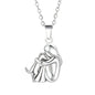 Pawfect Embrace Pendant Necklace