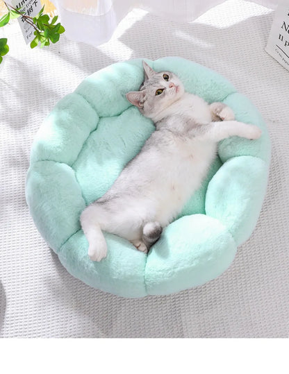 BloomNest Plush Pet Bed