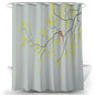 Feathered Florals Shower Curtain