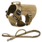 K9 Commando Tactical Dog Harness & Leash Set