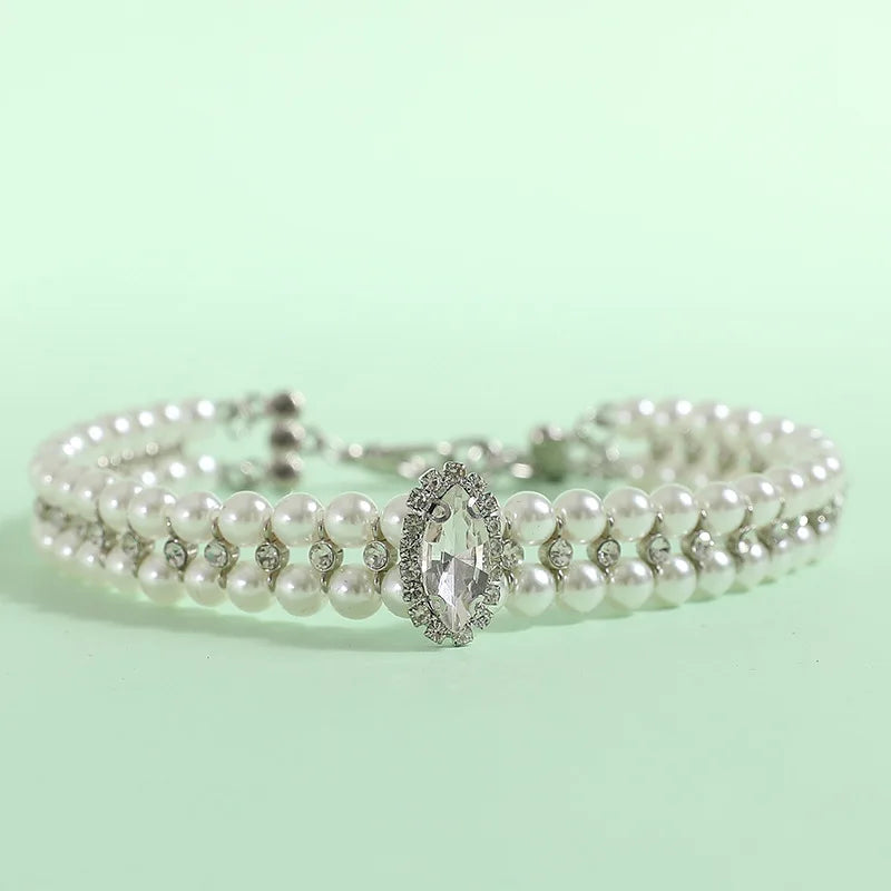 Pawsh Pearl Pet Necklace