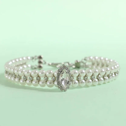Pawsh Pearl Pet Necklace
