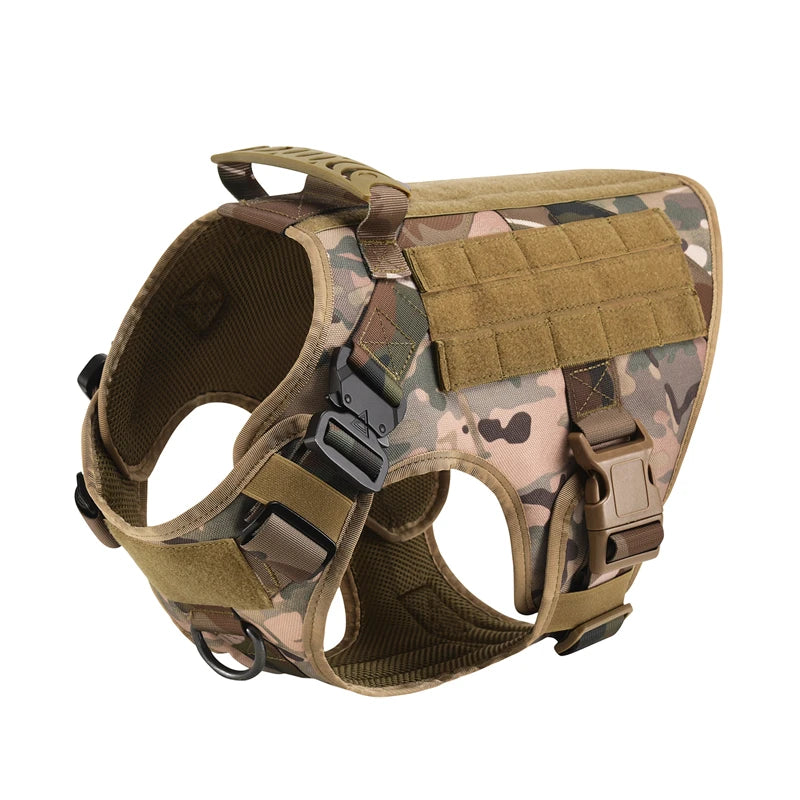 K9 Commando Tactical Dog Harness & Leash Set