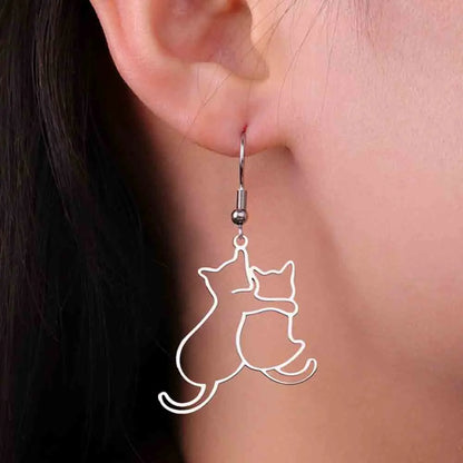 Pawfect Hug Pet Lover Pendant Necklace