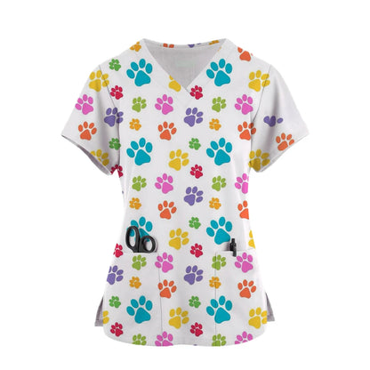 PawfectFit V-Neck Vet Tee