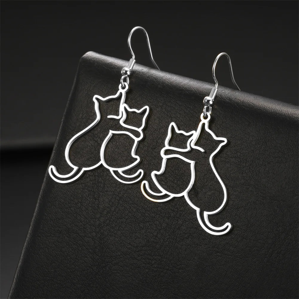 Pawfect Hug Pet Lover Pendant Necklace