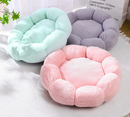 BloomNest Plush Pet Bed