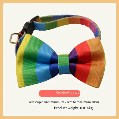 PridePaws Rainbow Collar