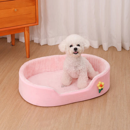 PawBlossom Cozy Fence Pet Bed