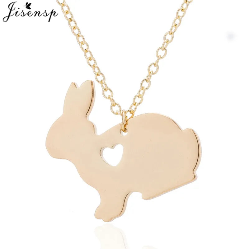WildCharm Stainless Steel Animal Pendant Necklace